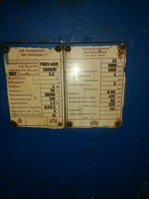 Prasa momośrodowa PMS-40