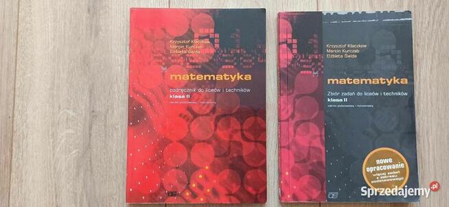 Matematyka Kłaczkow Kurczab Świda wyd. OE K. Pazdro