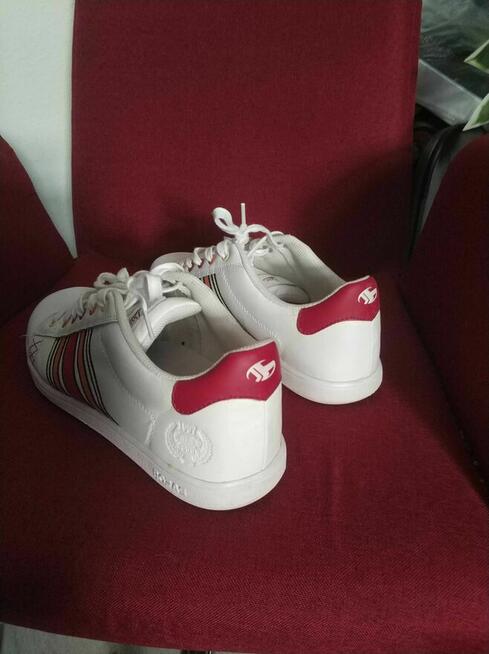 Buty Białe obuwie adidasy Boras trampki tenisówki sneakersy