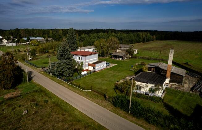 Nieruchomość zabudowana 7,68 ha w Błędnicy, gm. Małkinia G.