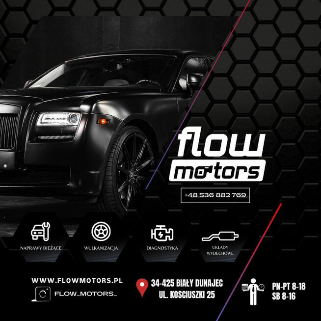 FlowMotors - Serwis/Wulkanizacja/AutoMoto