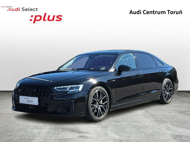 Audi A8 Lang_Matrix_Masaże_Wentyalcja_HeadUp_Webasto_Dociągi_Panorama_B&O_FV23