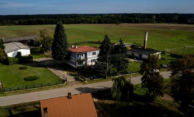 Nieruchomość zabudowana 7,68 ha w Błędnicy, gm. Małkinia G.