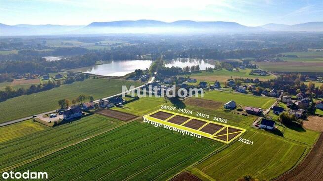 Działka, 845 m², Pisarzowice