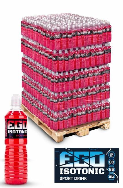 Europaleta „EGO” IZOTONIC SPORT DRINK - DRAGONFRUIT 700 ml.