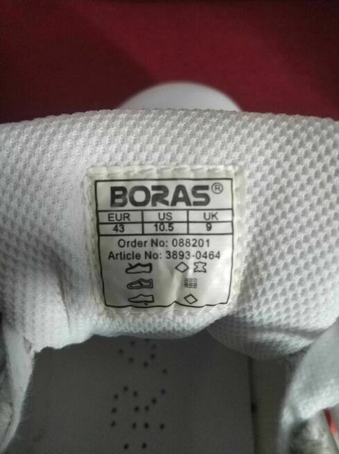 Buty Białe obuwie adidasy Boras trampki tenisówki sneakersy