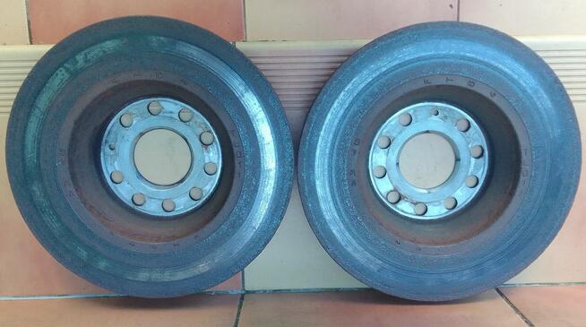 TARCZE HAMULCOWE TYŁ KOMPLET 2 SZTUKI VAG 3Q0615601A