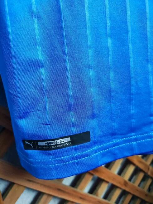 Koszulka Sportowa Piłkarska Włochy Italia Puma niebieska