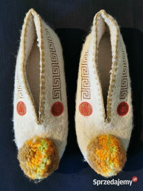 Nowe ciepłe Kapcie Rozm. 44/45 Super jakość Ładny wzór