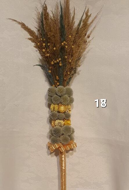 Palma wielkanocna różne kolory