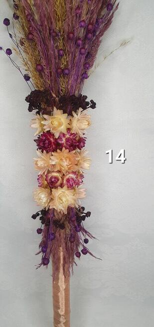 Palma wielkanocna różne kolory