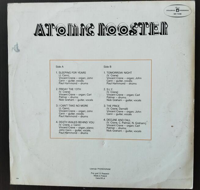 Płyta winylowa Atomic Rooster