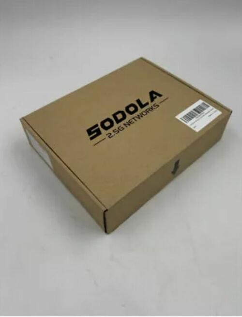 PRZEŁĄCZNIK SIECIOWY CZARNY- 6 PORTÓW FIRMY SODOLA