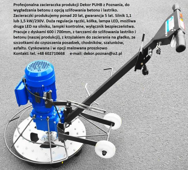 concrete power trowel