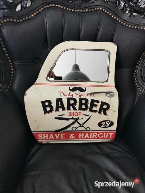 Barber Shop Salon Piękna Dekoracja Retro Vintage