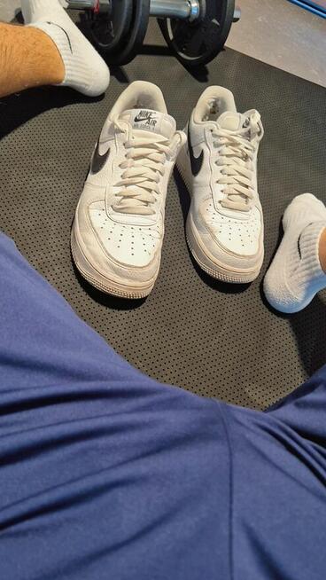 Buty Nike Air force 1, buty aktywnego byczka z siłowni