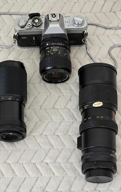 Aparat fotograficzny analogowy Canon FTb QL