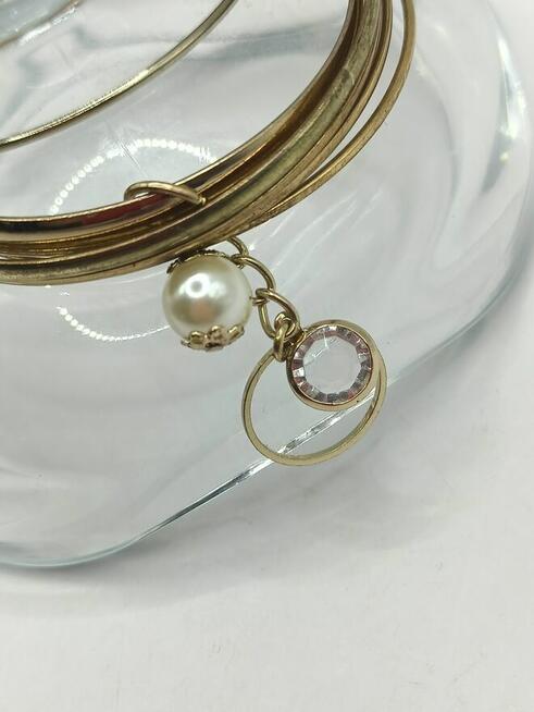 Biżuteria bransoletka 6 sztuk w kolorze złotym