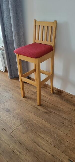 Hokery, krzesła barowe 3 szt