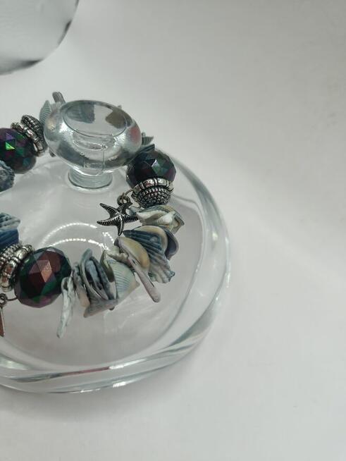 Biżuteria bransoletka akcenty marynistyczne