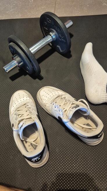 Buty Nike Air force 1, buty aktywnego byczka z siłowni