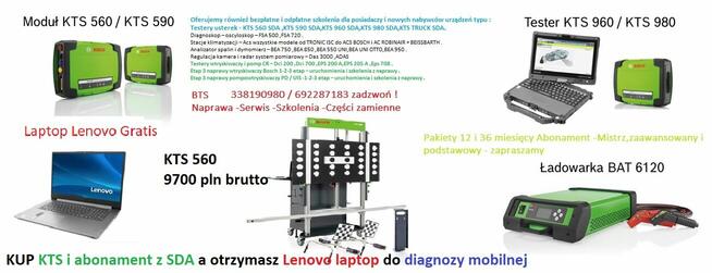 Kts 560 tester za 8000 pln brutto lub Kup Kts560 nowy 9500zł