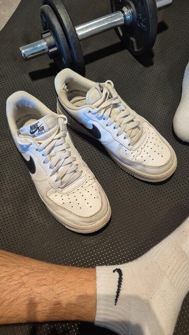 Buty Nike Air force 1, buty aktywnego byczka z siłowni