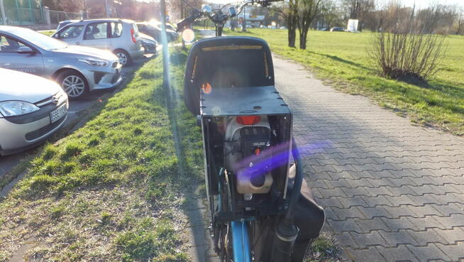 rower poziomy LWB z silnikiem spalinowym 50cm sprzedam