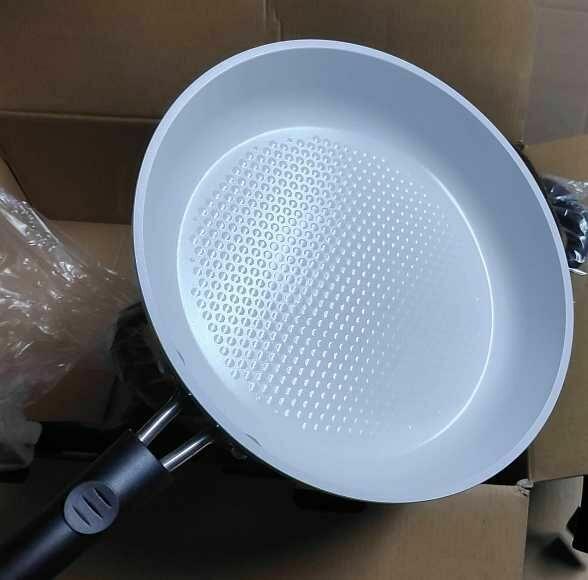 Komplet garnki z powłoką ceramiczną 7el zielone