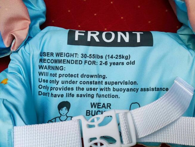 Kamizelka do Pływania dla Dziecka Dzieci Rękawki Kapok