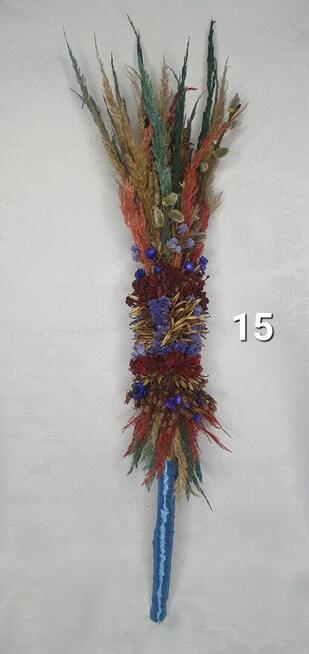 Palma wielkanocna różne kolory