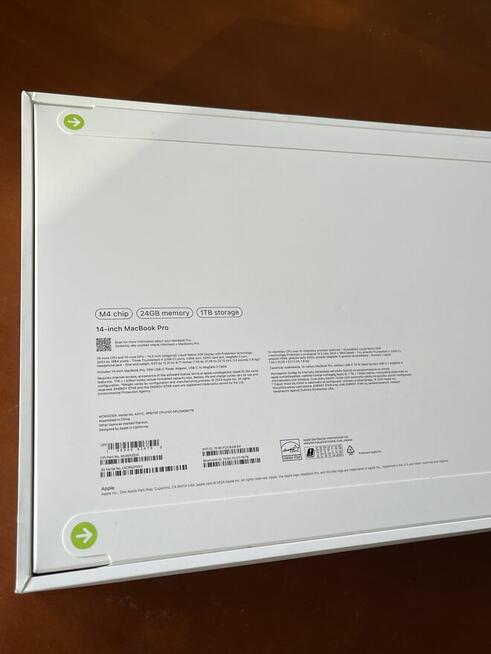DowózPolska GRATIS MacBook Pro 14’’ M4 24GBRAM/1TB SSD. NOWY