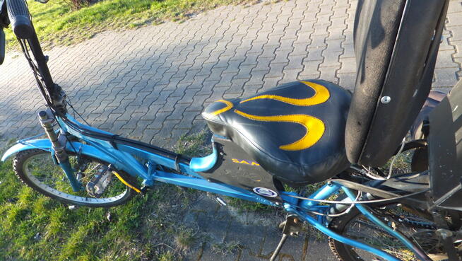 rower poziomy LWB z silnikiem spalinowym 50cm sprzedam