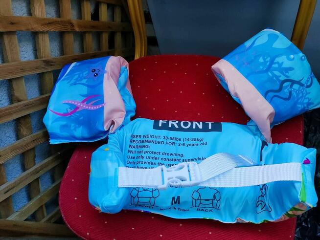 Kamizelka do Pływania dla Dziecka Dzieci Rękawki Kapok