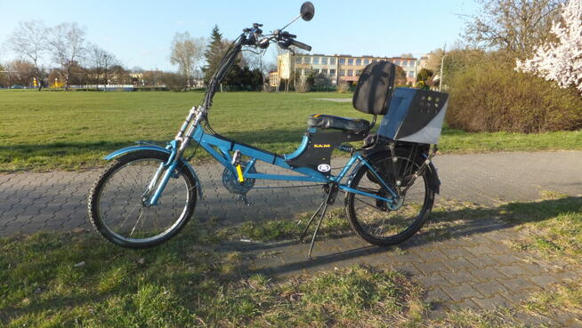 rower poziomy LWB z silnikiem spalinowym 50cm sprzedam
