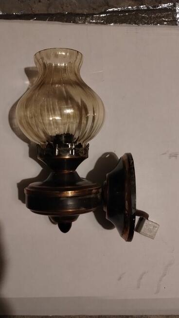 Lampa z PRL i kinkiet