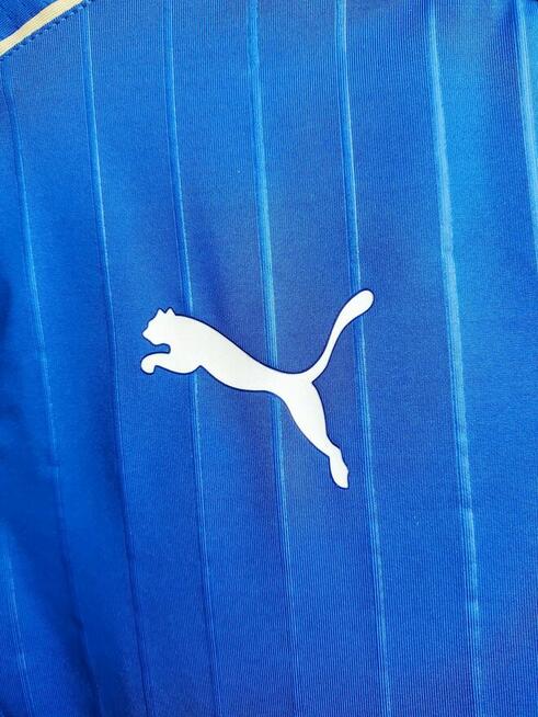 Koszulka Sportowa Piłkarska Włochy Italia Puma niebieska