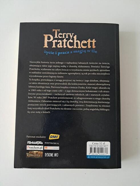 Książka„Terry Pratchett.Życie i praca z magią w tle”C.Cabell