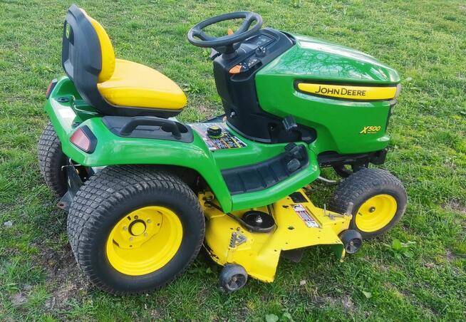 Traktorek kosiarka John Deere X 500 24HP BLOKADA Husqvarna