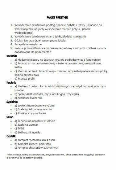 2 pok. Apartament Premium nad morzem na sprzedaż !