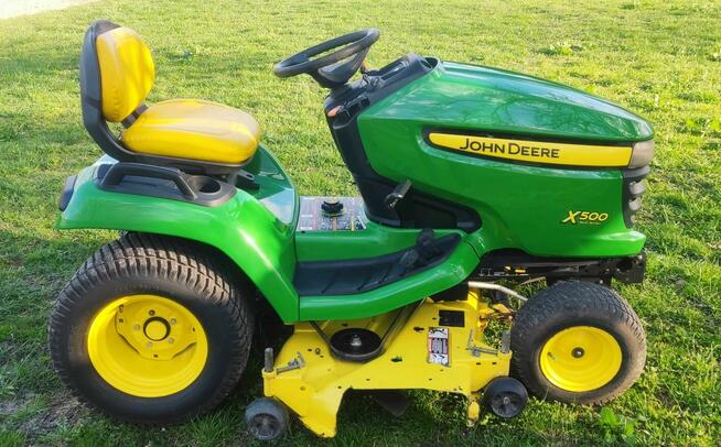 Traktorek kosiarka John Deere X 500 24HP BLOKADA Husqvarna