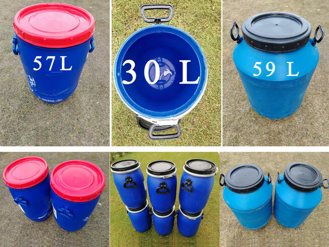 Beczka plastikowa 30l,50l,120l,220l,260L. Beczki plastikowe