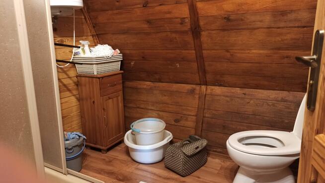 Działka z domem przy jeziorze Piaseczno