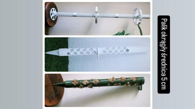 Paliki modułowe, z mchem lub bez podpora do kwiató