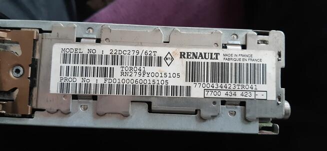 Radio orginalne RENAULT