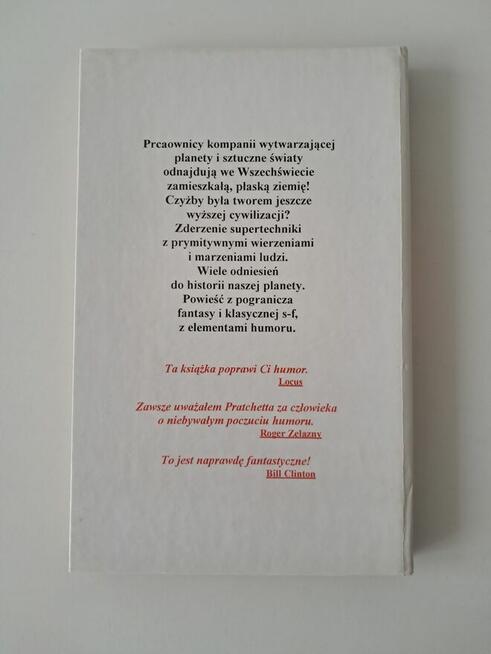 Książka „Warstwy wszechświata” T. Pratchett, do sprzedania