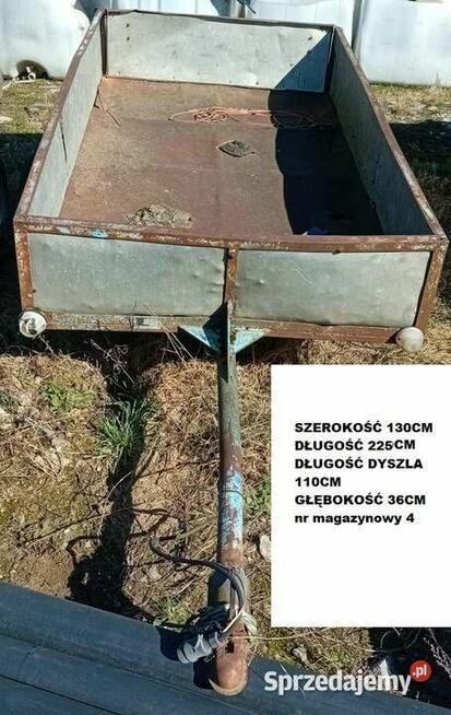 Sprzedam przyczepkę typu sam do remontu paka 130x225