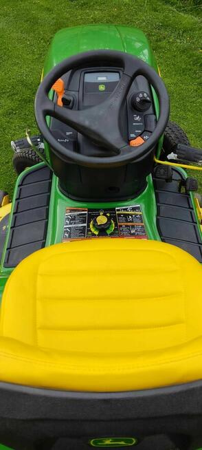 Traktorek kosiarka John Deere X324 23HP SKRĘTNA TYLNA OŚ