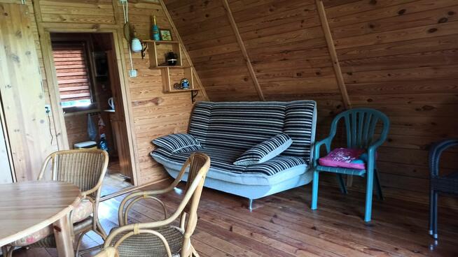 Działka z domem przy jeziorze Piaseczno