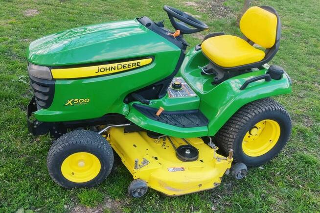 Traktorek kosiarka John Deere X 500 24HP BLOKADA Husqvarna